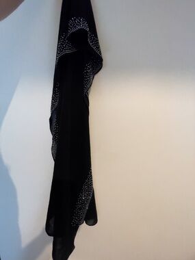 Anne Klein like new lightweight studded scarf